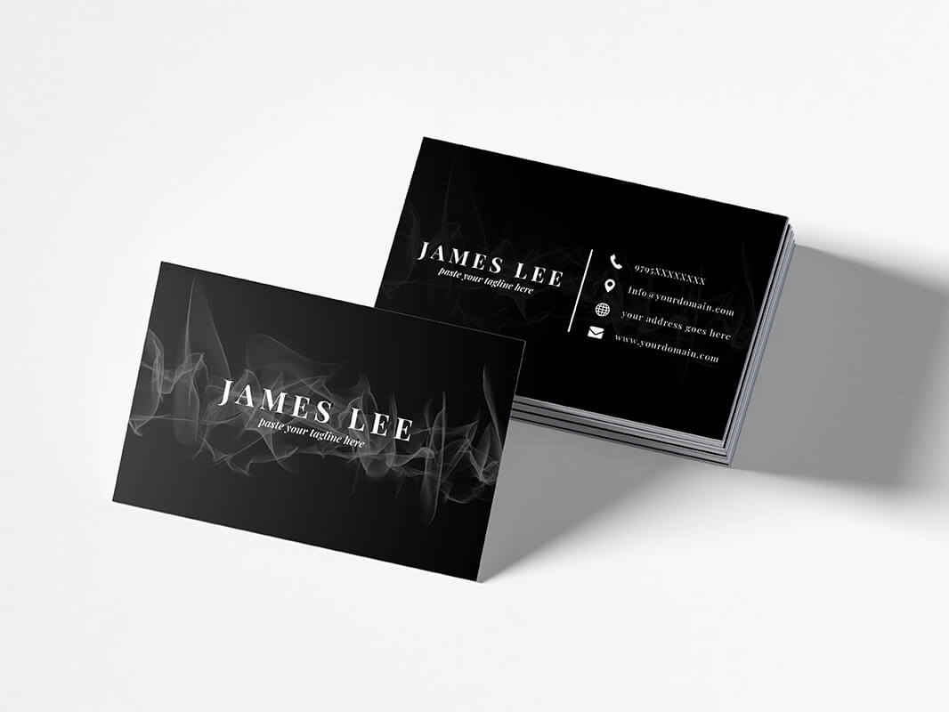 Free Elegant Business Card Templatefaraz Ahmad For Intended For Free Personal Business Card Templates