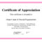 Free Employee Appreciation Certificate Template Free With Regard To Promotion Certificate Template