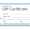 Free Gift Certificate Templates You Can Customize Pertaining To Dinner Certificate Template Free