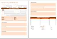 Free Incident Report Templates &amp; Forms | Smartsheet regarding Incident Report Book Template