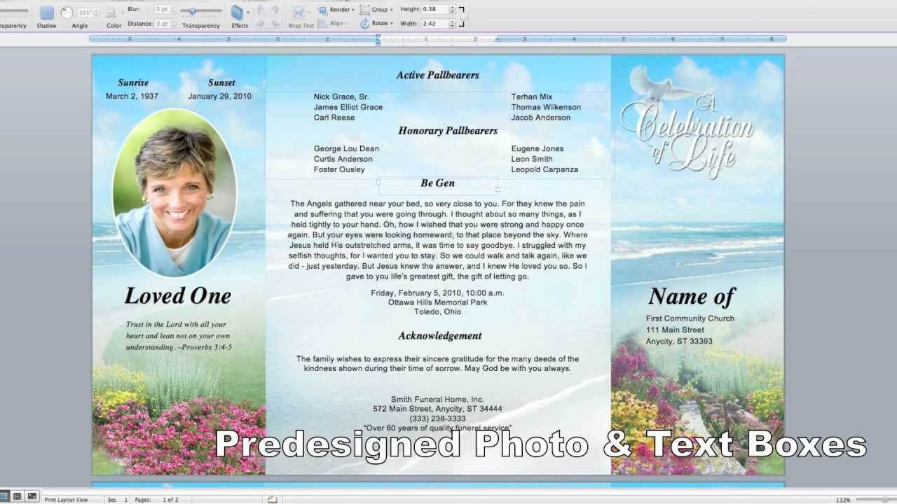 Free Memorial Cards Template Lovely Free Memorial With Memorial Cards For Funeral Template Free