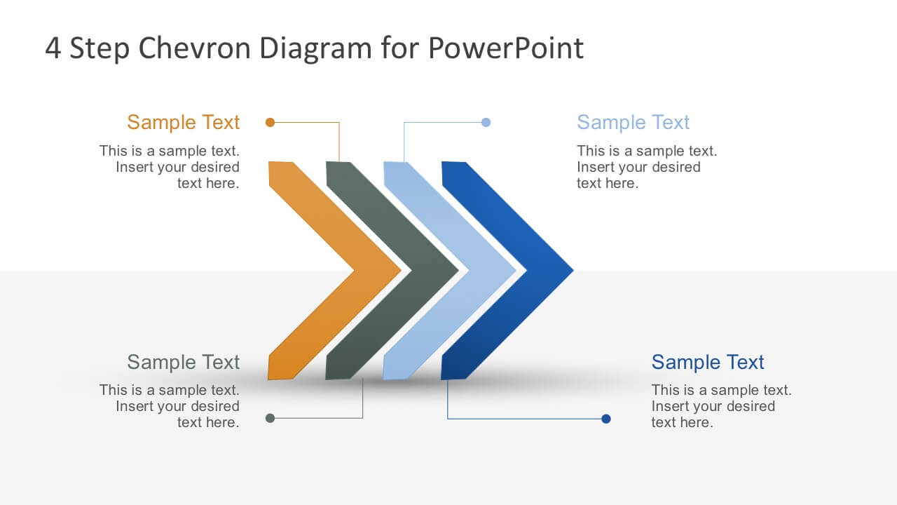 Free Modern Chevron Diagram For Powerpoint With Regard To Powerpoint Chevron Template