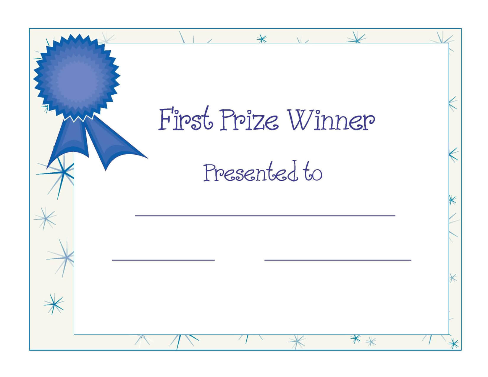 Free Participation Award Certificate Templates | Awards For Award Certificate Templates Word 2007