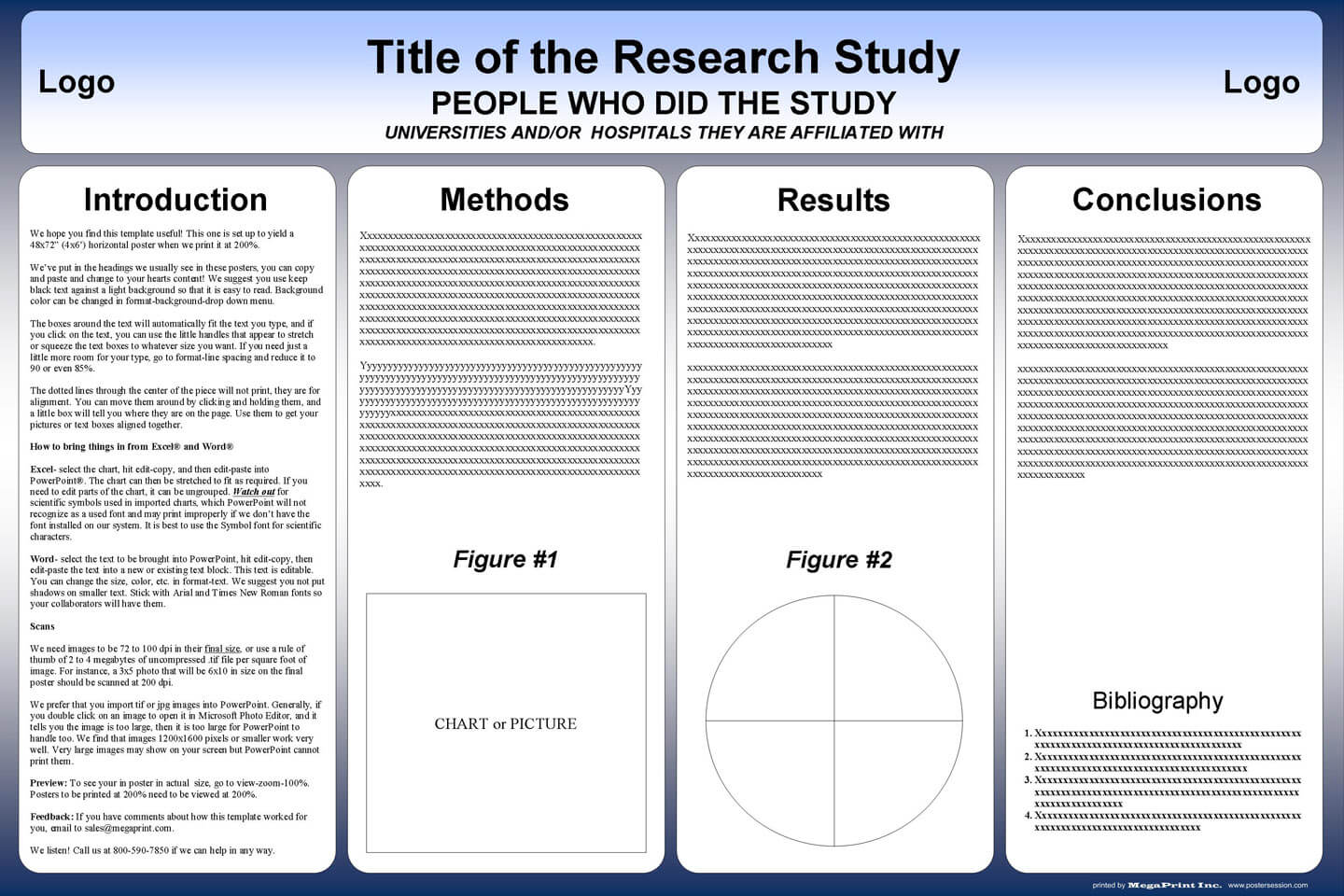 Free Powerpoint Scientific Research Poster Templates For With Regard To