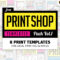Free Print Shop Templates For Local Printing Services Within Free Templates For Cards Print