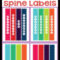 Free Printable 1.5" Binder Spine Labels For Basic School Regarding 3 Inch Binder Spine Template Word