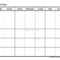 Free Printable Blank Calendar Template – Ironi.celikdemirsan For Blank One Month Calendar Template