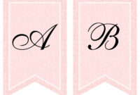 Free Printable Bridal Shower Banner | Baby Shower Templates intended for Bridal Shower Banner Template