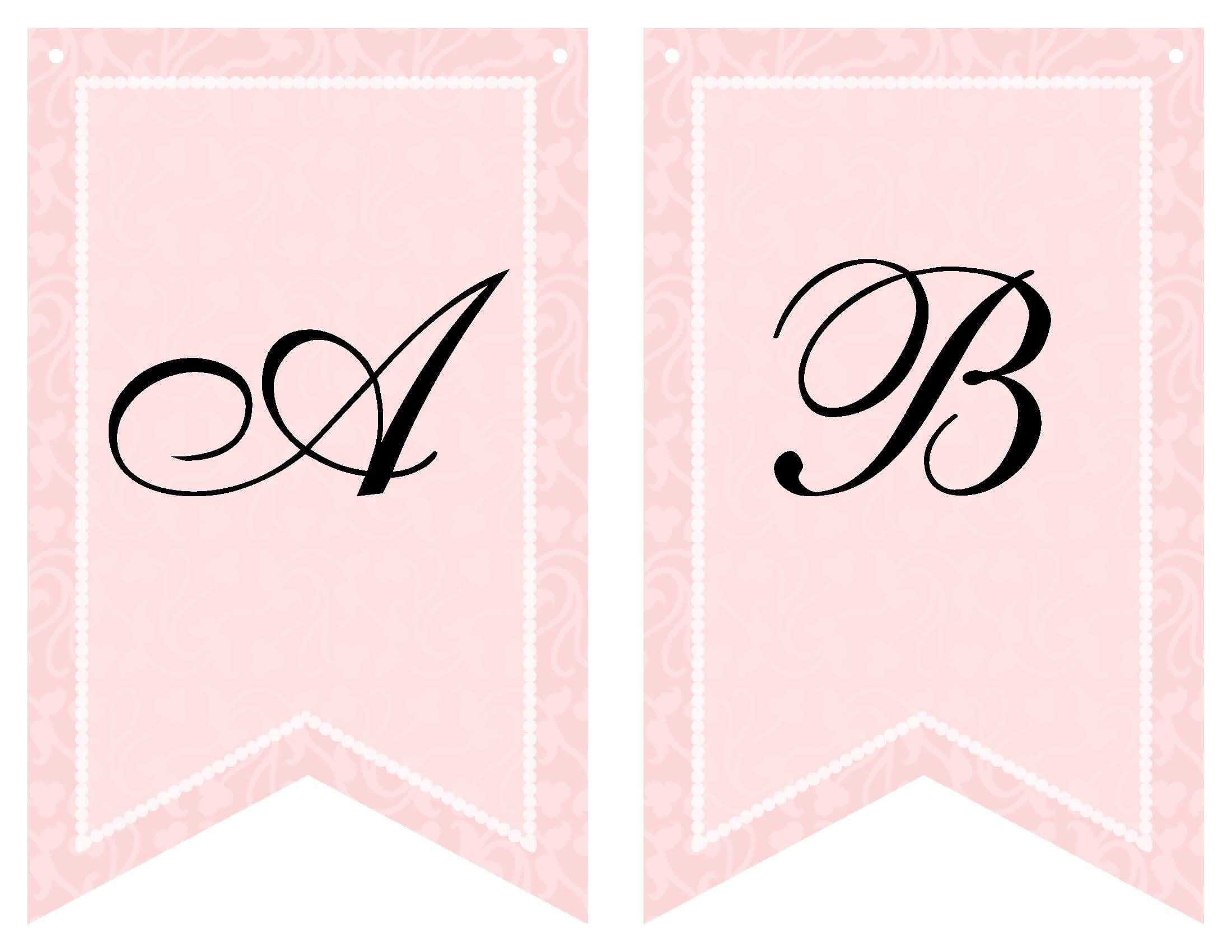 Free Printable Bridal Shower Banner | Baby Shower Templates Intended For Bridal Shower Banner Template