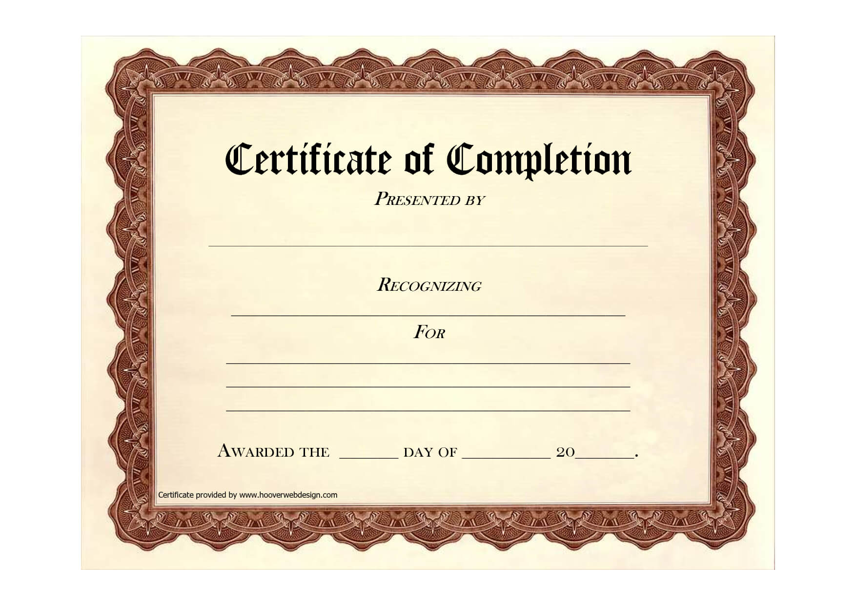 Free Printable Certificates | Certificate Templates Intended For Blank Certificate Of Achievement Template