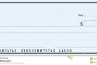 Free Printable Checks Template | Templates Printable Free with Blank Cheque Template Download Free