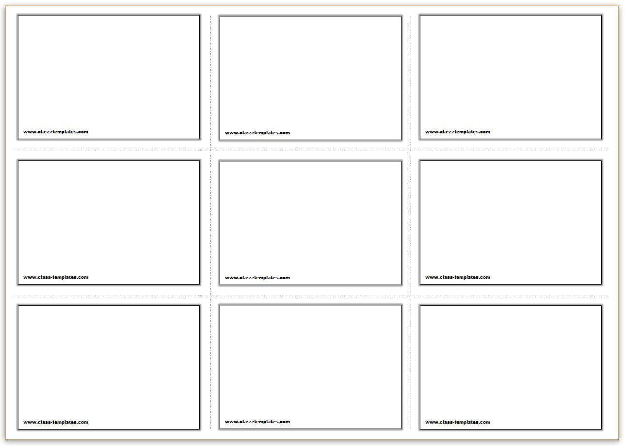 Free Printable Flash Cards Template For Free Printable Blank Flash Cards Template