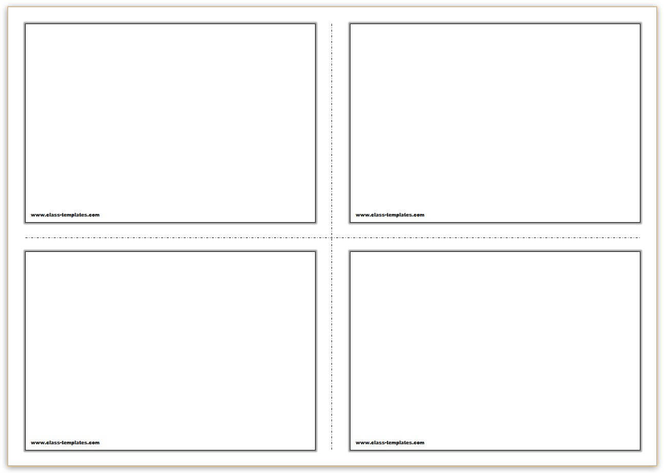 Free Printable Flash Cards Template Inside Cue Card Template
