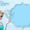 Free Printable Frozen Invitation Templates – Bagvania Regarding Frozen Birthday Card Template