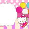 Free Printable Hello Kitty Pink Polka Dot Invitation Intended For Hello Kitty Birthday Banner Template Free