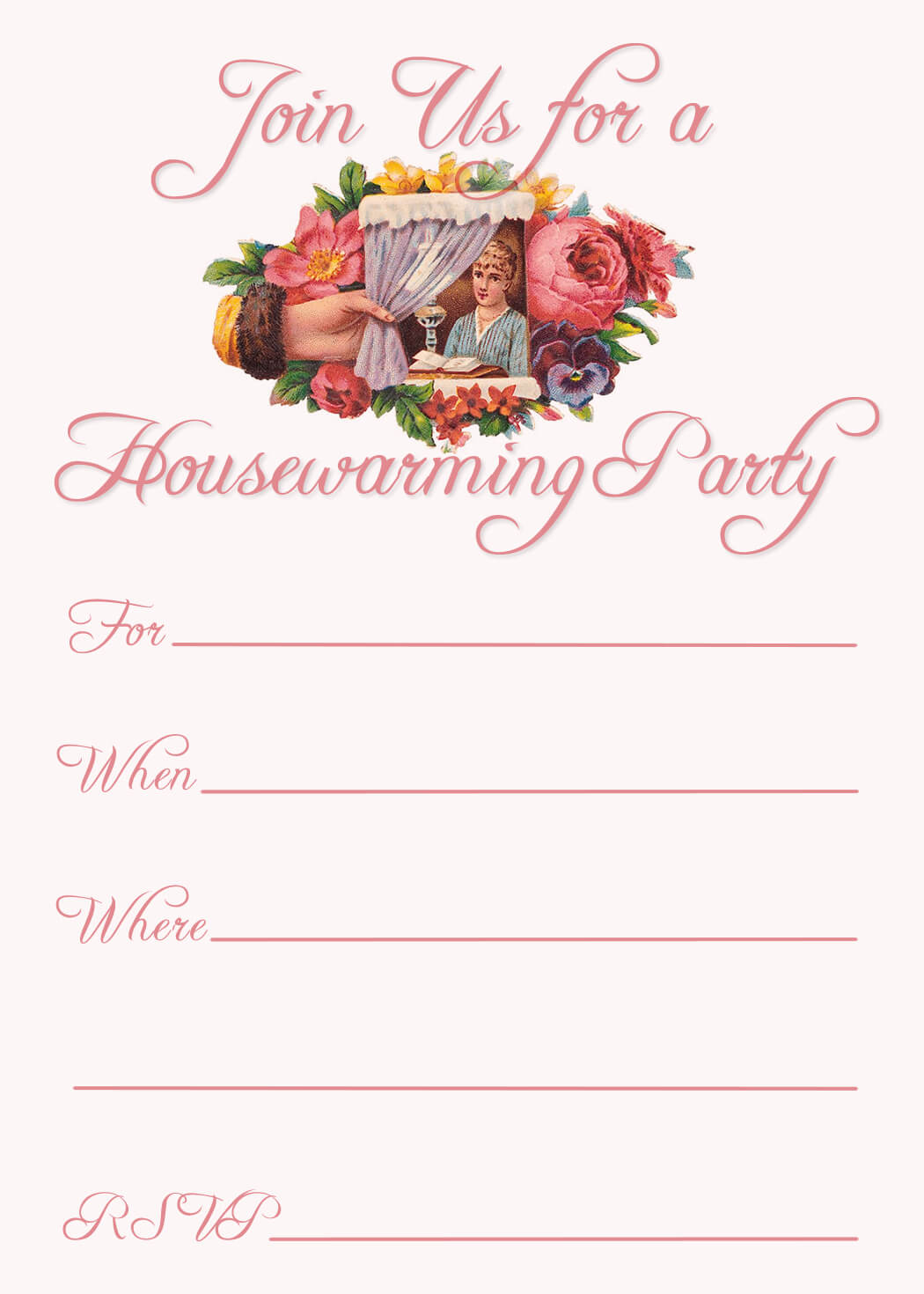 Free Printable Housewarming Party Invitations | Housewarming Within Free Housewarming Invitation Card Template