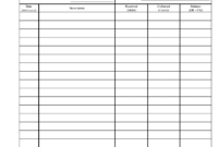 Free Printable Ledger Template | Printable Check Register with Blank Ledger Template
