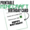 Free Printable Minecraft Birthday Card | Minecraft Birthday Inside Minecraft Birthday Card Template