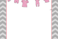 Free Printable Onesie Baby Shower Invitations Templates within Free Baby Shower Invitation Templates Microsoft Word