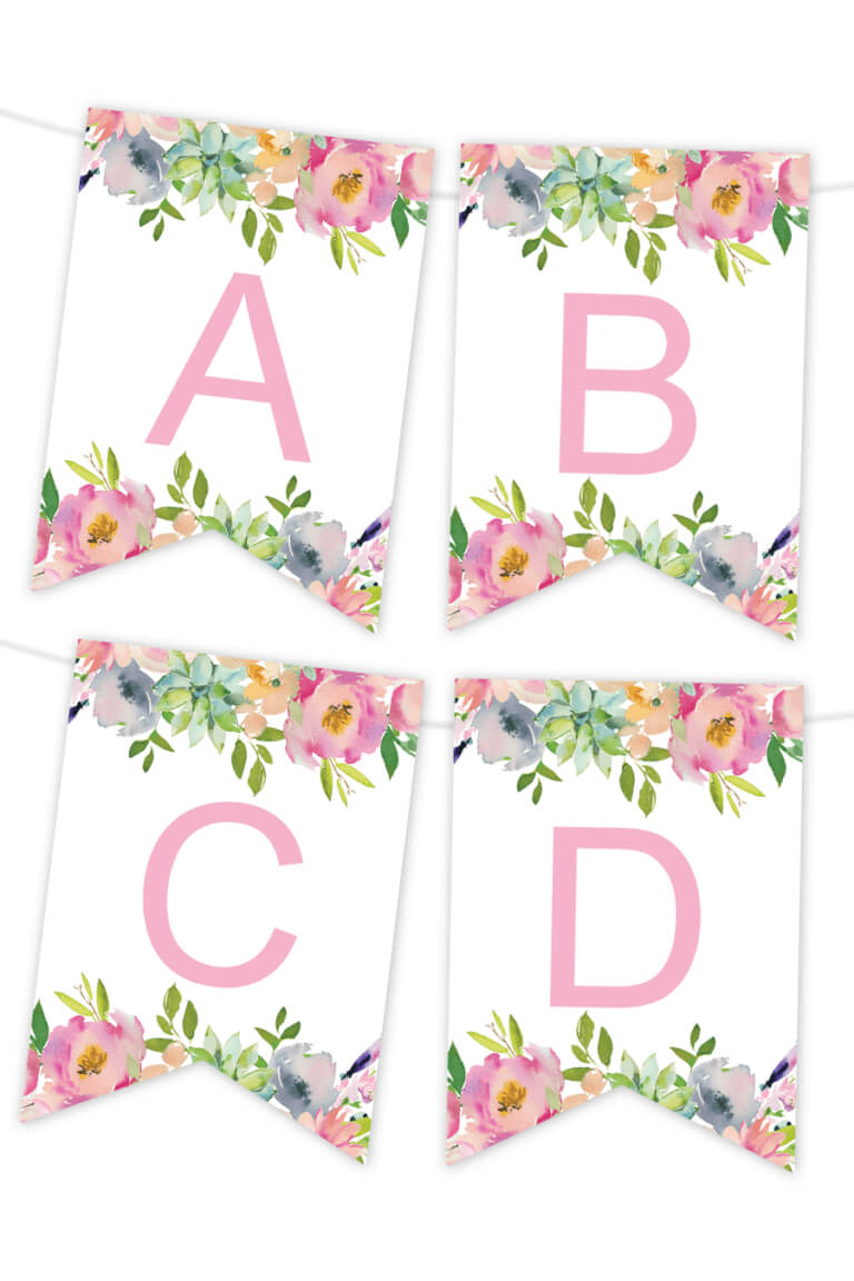 Free Printables | Free Printable Banner, Happy Birthday with Free Happy Birthday Banner ...