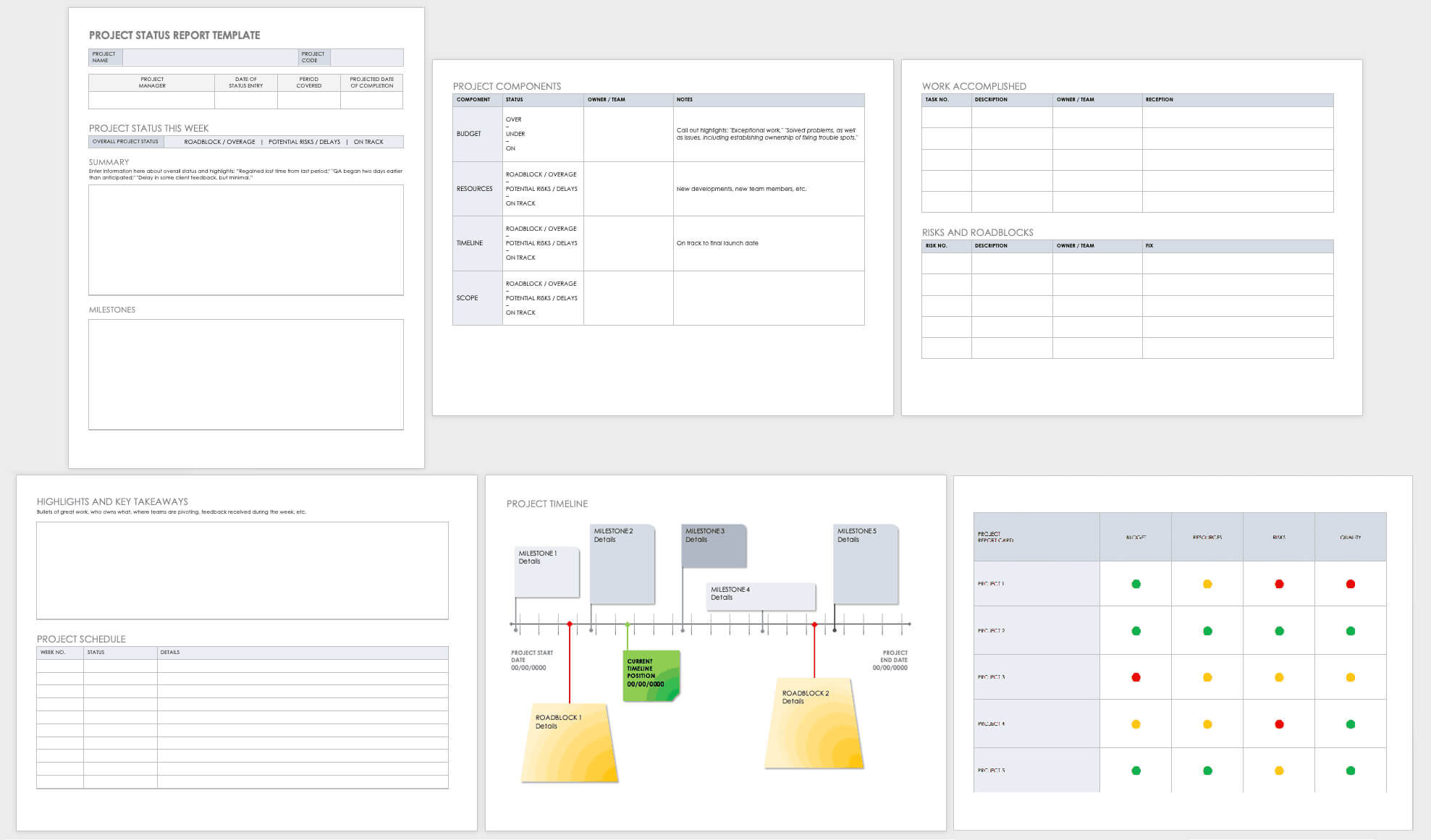 Free Project Report Templates | Smartsheet Intended For Monthly Status Report Template