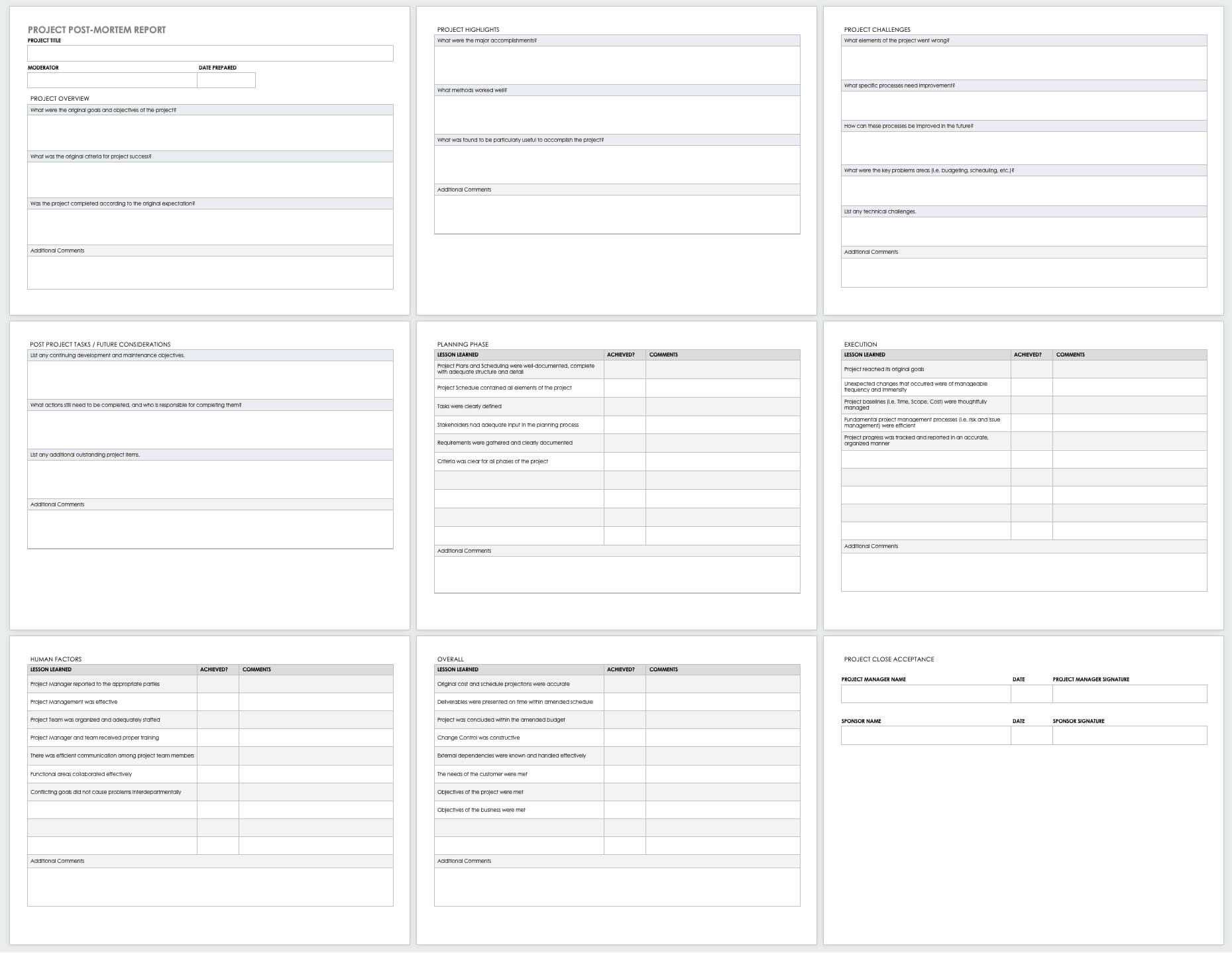 Free Project Report Templates | Smartsheet Intended For Project Implementation Report Template