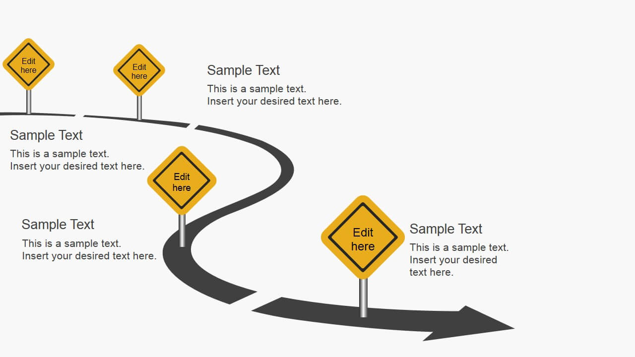 Free Roadmap Templates – Forza.mbiconsultingltd With Regard To Blank Road Map Template