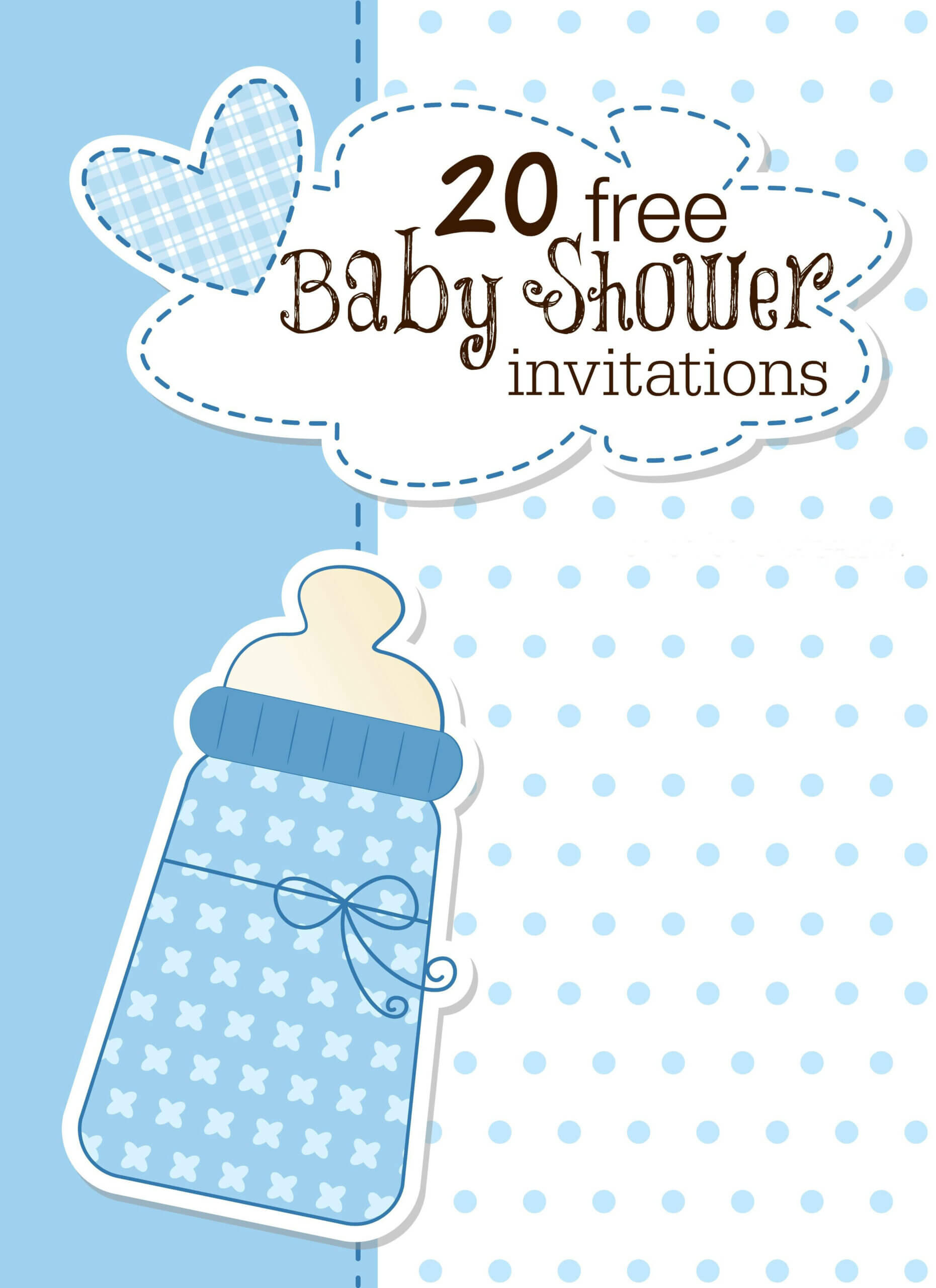 Free Shower Invitation Template Luxury Free Baby Invitation Regarding Free Baby Shower Invitation Templates Microsoft Word