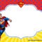 Free Superhero Superman Birthday Invitation Templates – Bagvania pertaining to Superman Birthday Card Template