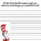 Free The Cat In The Hat Printables | Mysunwillshine | Dr Within Blank Cat In The Hat Template