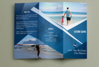 Free Travelling Trifold Brochure Template On Behance throughout Travel And Tourism Brochure Templates Free