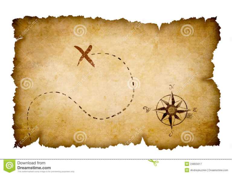 Free Treasure Map Outline, Download Free Clip Art, Free Clip with Blank