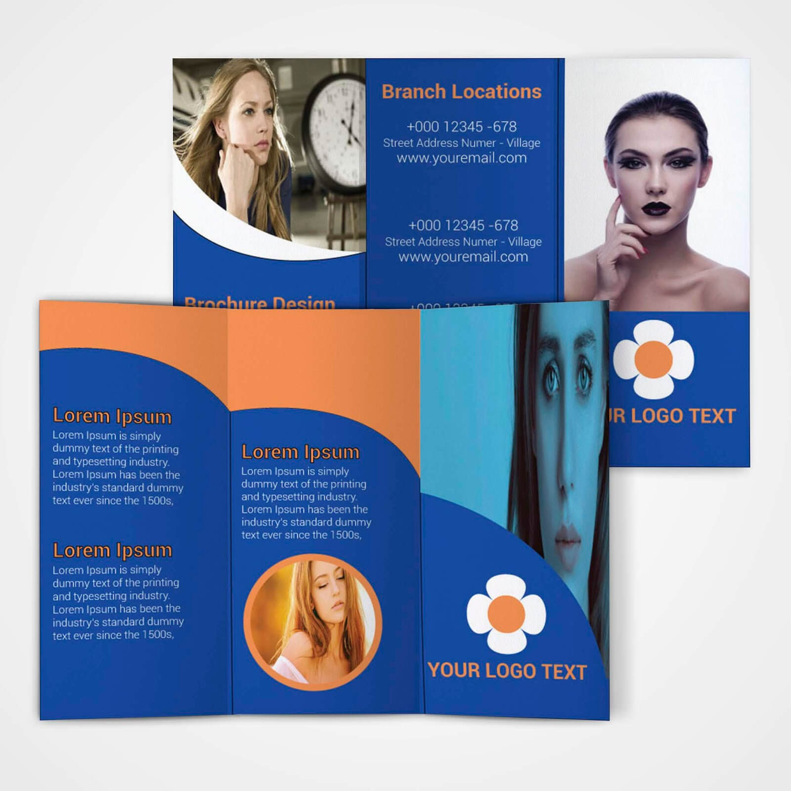 Free Tri Fold Brochure Template – Download Free Tri Fold With Free Illustrator Brochure Templates Download