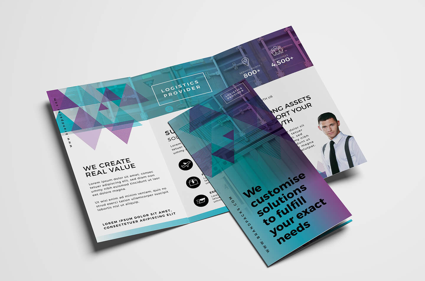 Free Trifold Brochure Template Vol.2 In Psd, Ai & Vector Throughout Tri Fold Brochure Template Illustrator Free