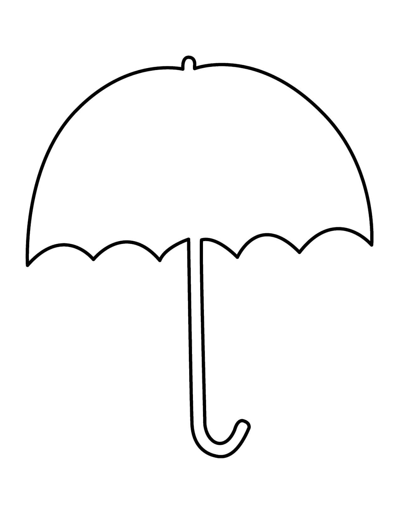 Free Umbrella Template Printable, Download Free Clip Art Throughout Blank Umbrella Template