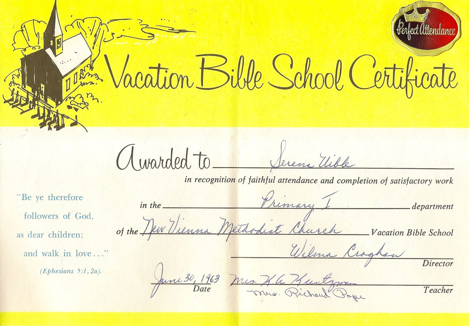 Free Vbs Certificate Templates ] – Bible School Certificate With Regard To Free Vbs Certificate Templates