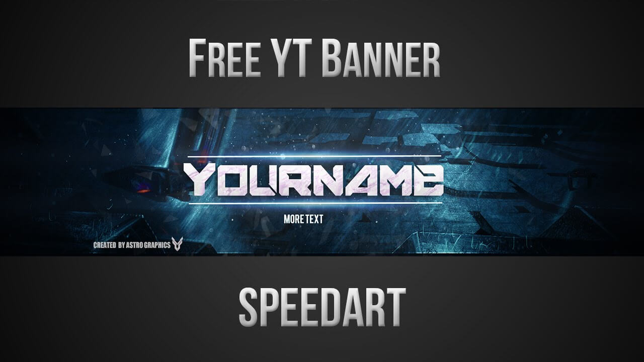 Free Youtube Banner Template (Psd) *new 2015* – Templates For Yt Banner Template
