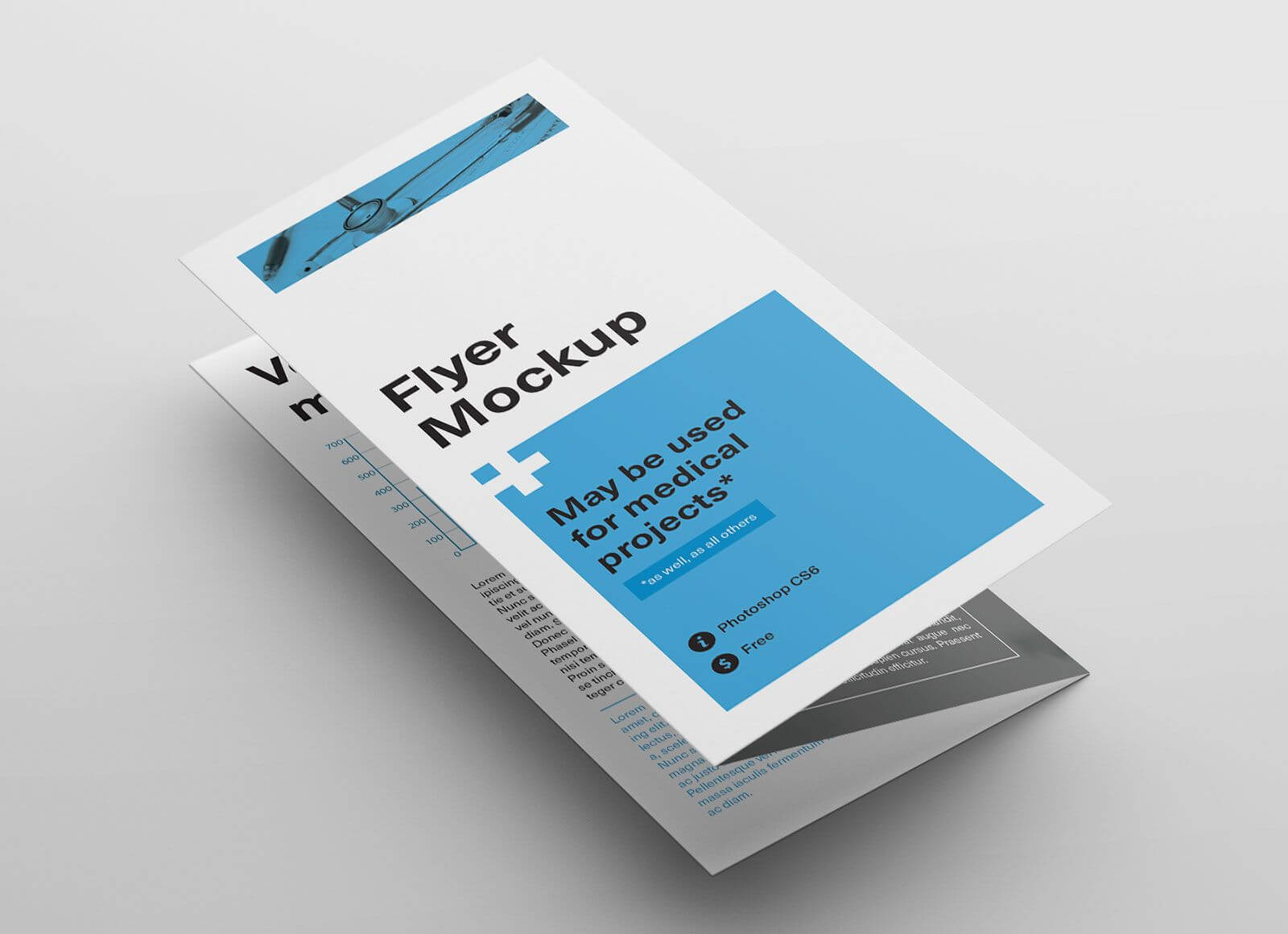 Free Z Fold Brochure Mockup Psd – Good Mockups | Branding Inside Z Fold Brochure Template Indesign