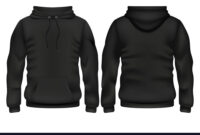 Front And Back Black Hoodie Template intended for Blank Black Hoodie Template