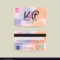 Front And Back Vip Member Card Template Throughout Membership Card Template Free