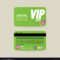Front And Back Vip Member Card Template throughout Membership Card Template Free