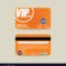 Front And Back Vip Member Card Template With Template For Membership Cards