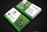 Garden Landscape Business Card Template | Download Here - Gr for Landscaping Business Card Template