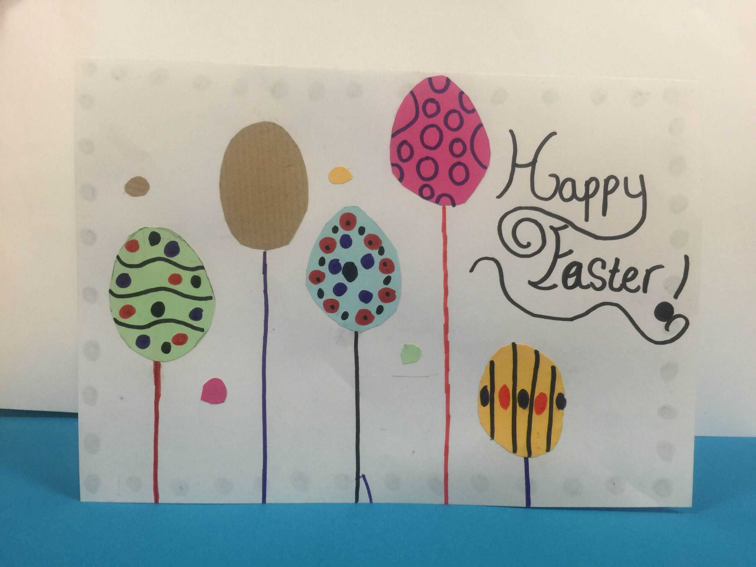 Gartreeadt Incredible Easter Card Ideasyear 6 Ks2 With Regard To Easter Card Template Ks2