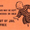Get Out Of Jail Clipart In Get Out Of Jail Free Card Template