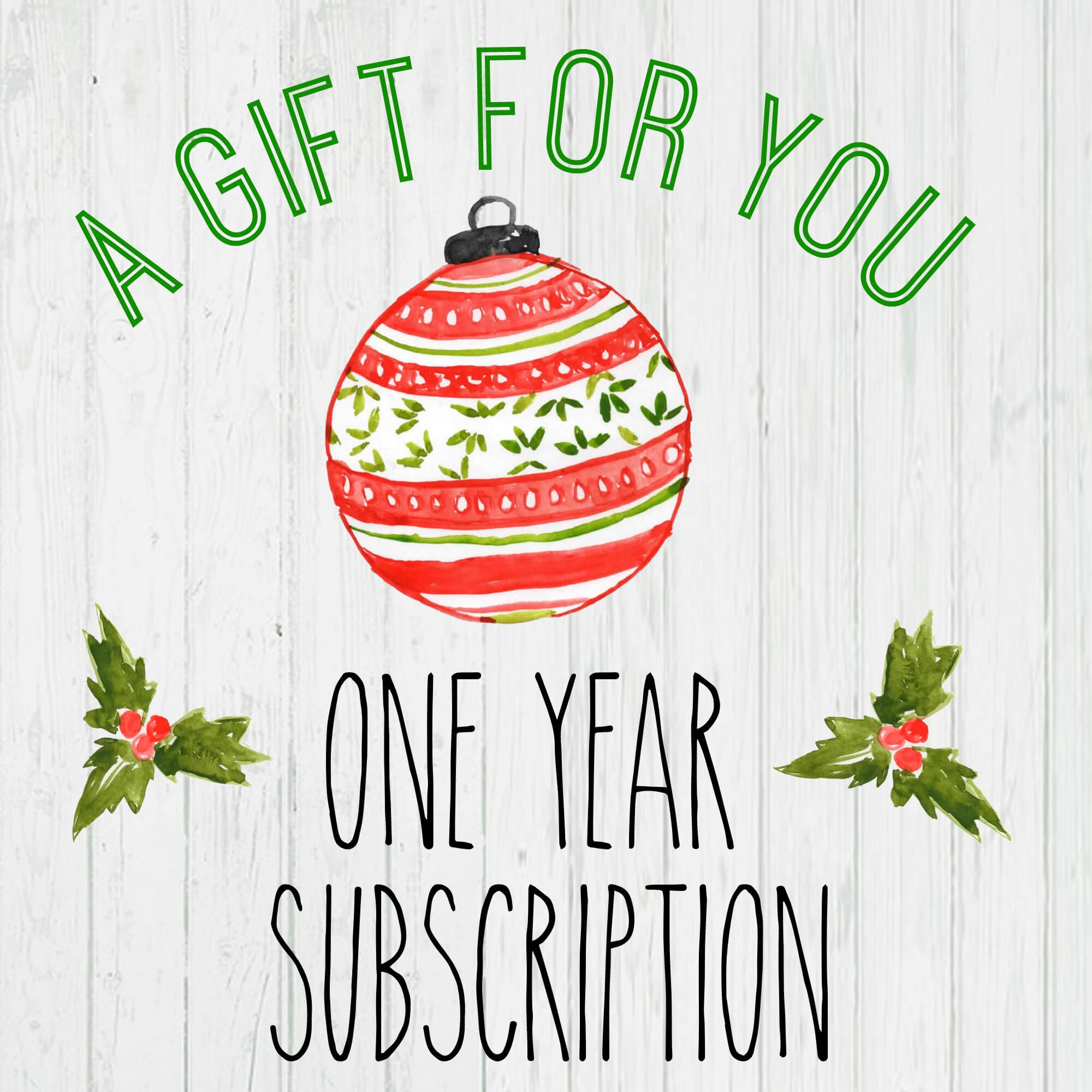 Gift A Magazine Subscription With Our Free Printable Cards For Magazine Subscription Gift Certificate Template