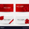 Gift Card Template Collection Set With Bow And Within Gift Card Template Illustrator