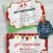 Gift Certificate , Editable Gift Certificate From Santa Intended For Kids Gift Certificate Template