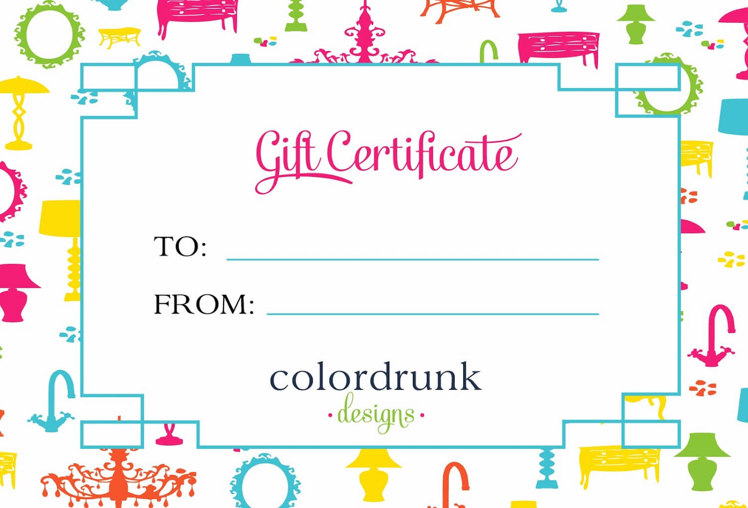 Gift Certificate Template For Gift Voucher | Printable Shelter Inside Kids Gift Certificate Template