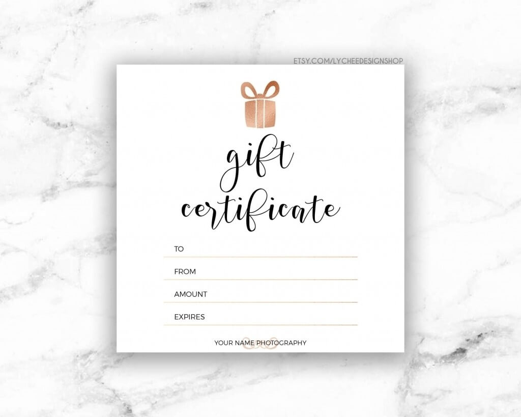 Gift Certificate Template | Free Download Template Design Regarding Black And White Gift Certificate Template Free